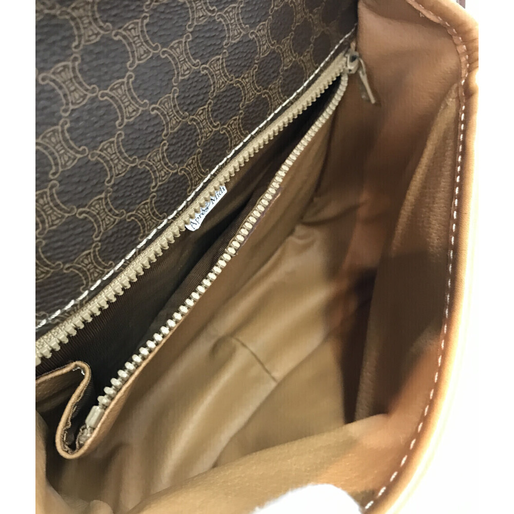 Celine Macadam Shoulder Bag brown monogram Brown - Picture 3 of 6